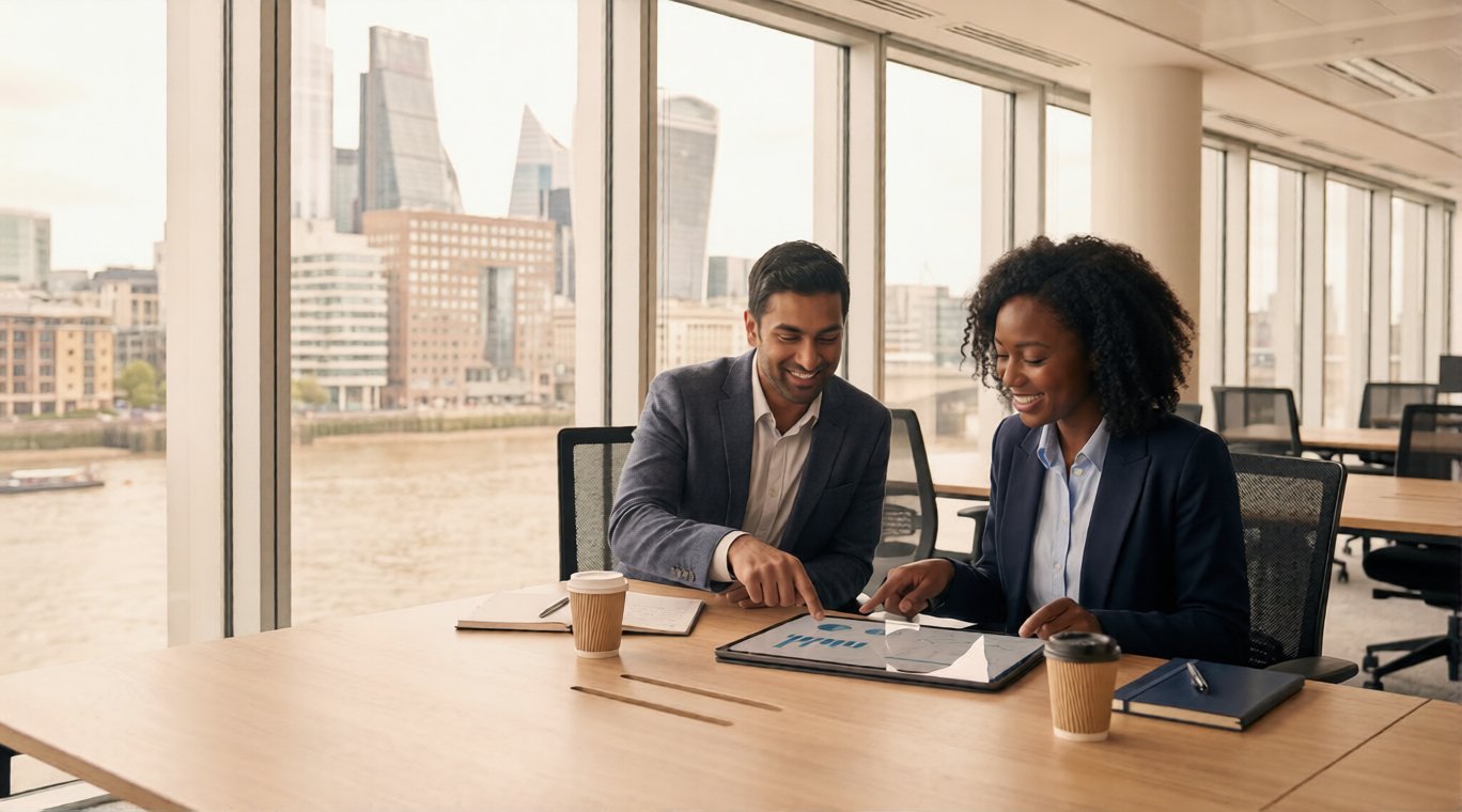 Successful immigrant couple in the UK